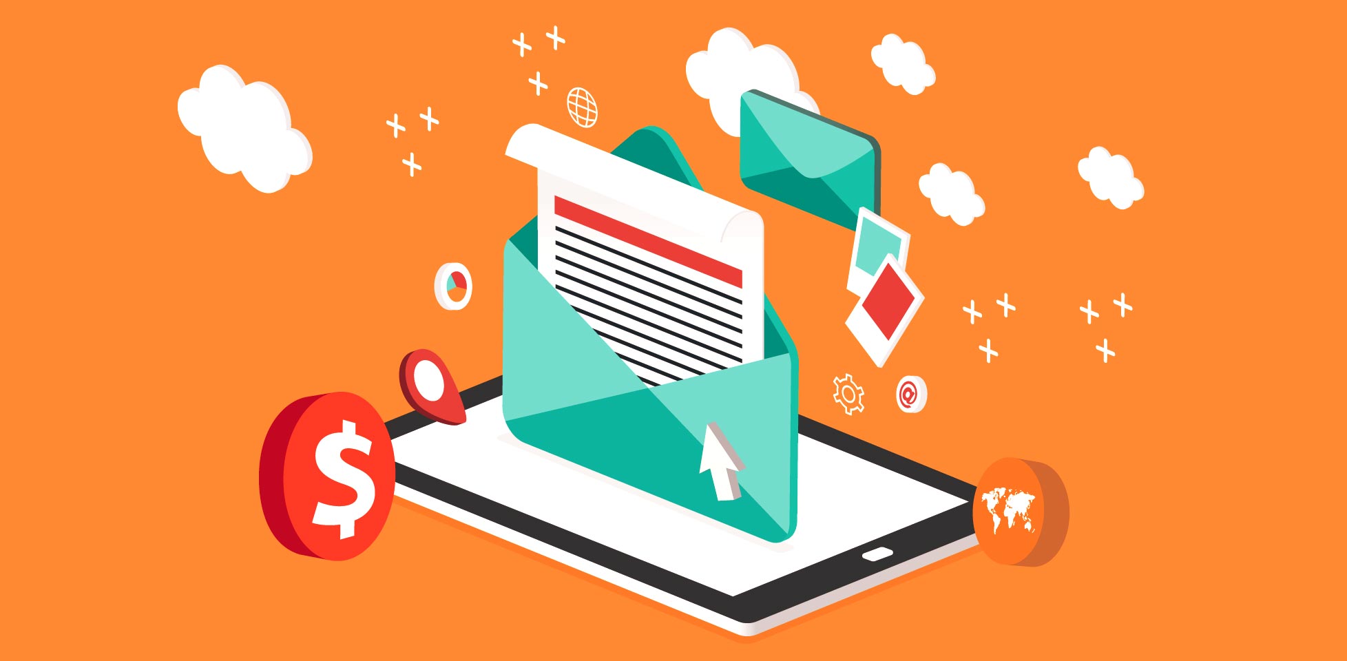 envie um e-mail
